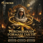Pelatih memberikan instruksi taktis untuk mengubah formasi saat pertandingan berjalan.